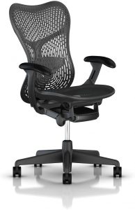 Herman Miller Mirra 2 Ergonomic Office Chair with Standard Tilt and Fixed TriFlex Back Support 